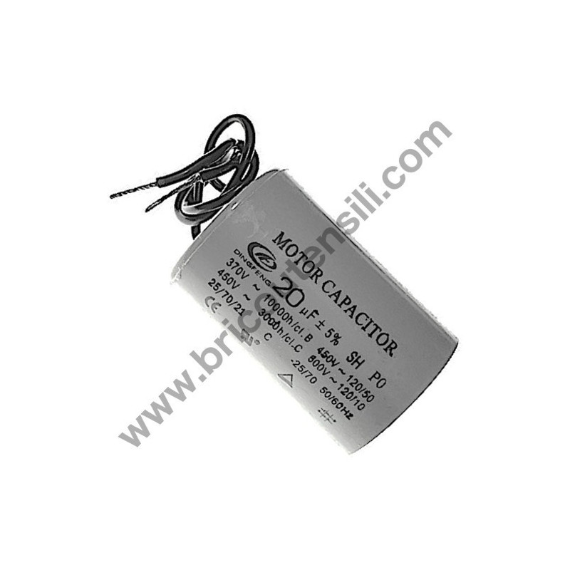 Capacitor 20 mf 450V for Wood Mitre Saw Femi TR305-I