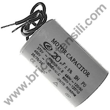 Capacitor 20 mf 450V for Wood Mitre Saw Femi TR305-I