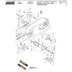 Ricambi Femi per Segatrice a Nastro Stazionaria 2200 XL-8487022