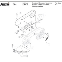 Troncatrice per Metallo Femi 780 XL
