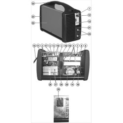 Ricambi Telwin per Saldatrice Technology 188 CE/GE 