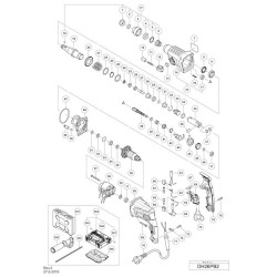 Hitachi Spare Parts for Rotary Hammer Drill DH26PB2