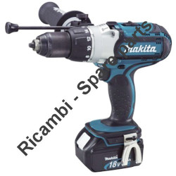 Makita Spare Parts for Cordless Drill BHP451 18v Li-ion Combi Drill
