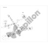 Papillon Spare Parts for Engine Cultivator HSC 500