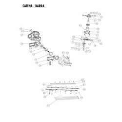 Papillon Spare Parts for Electric Hedge Trimmer TES