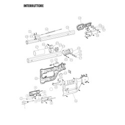 Papillon Spare Parts for Electric Hedge Trimmer TES