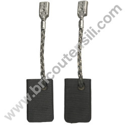 Carbon Brush Set for Angle Grinder Metabo W 8-115