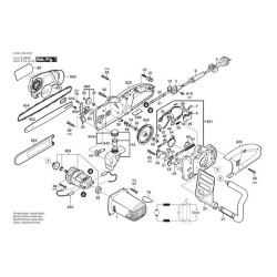 Bosch Spare Parts for Electric Chain Saw AKE 40-19 S