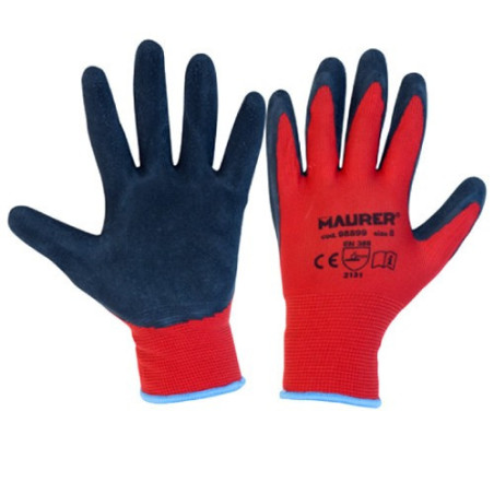 Guanti Axel Showa Arancio tg. 10