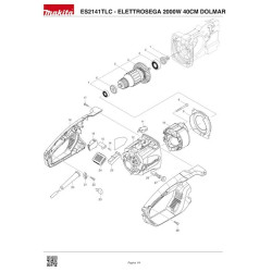 Dolmar Spare Parts for Electric Chainsaw ES2141TLC