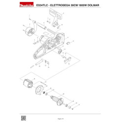 Ricambi Dolmar per Motosega TCS-2801S