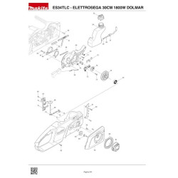 Ricambi Dolmar per Motosega TCS-2801S