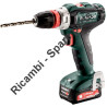 Ricambi Metabo per Trapano Avvitatore a Batteria PowerMaxx BS 12 Q