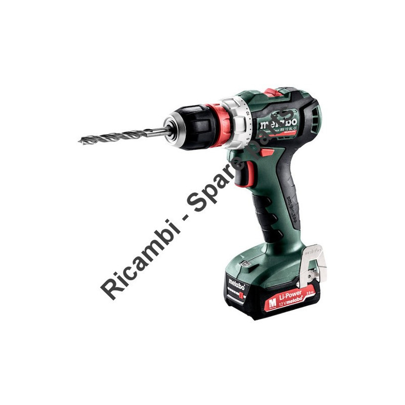 Ricambi Metabo per Trapano Avvitatore a Batteria PowerMaxx BS 12 BL