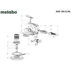 Ricambi Metabo per Smerigliatrici Angolari L 3709-L10-10-LE 9-10
