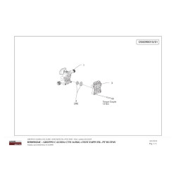 Lavor Original Parts for Pressure Cleaner GALAXY 160 - R80860076C