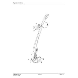 Alpina Spare Parts for Grass Trimmer T 350 E