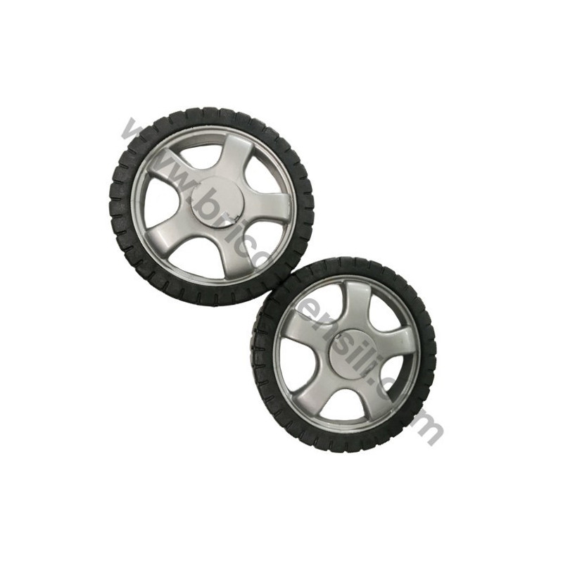 Kit 221 Ruote + Fermo per Idropulitrice Lavor BEST 24