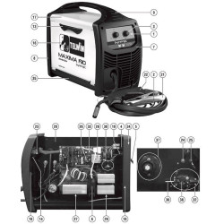 Ricambi Telwin per Saldatrici Inverter Force