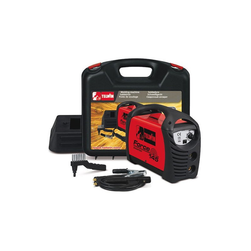 Saldatrice ad Inverter 125A Telwin Force 145