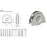 Wheel for Sliding Gates 417/100
