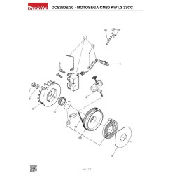 Ricambi Makita per Motosega a Scoppio DCS330S/30