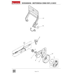 Ricambi Makita per Motosega a Scoppio DCS330S/30