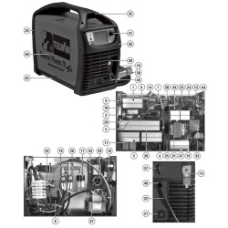 Telwin Spare Parts for Superior Plasma 70 230V/400V + ACC.