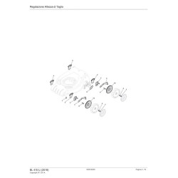 Alpina Spare Parts for Battery Lawn Mower BL 410 Li