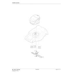 Alpina Spare Parts for Battery Lawn Mower BL 410 Li