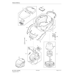 Ricambi Alpina per Rasaerba a Batteria BL 410 Li