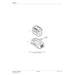 Alpina Spare Parts for Battery Lawn Mower BL 410 Li