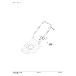 Alpina Spare Parts for Petrol Lawn Mower AL3 51 SBQ