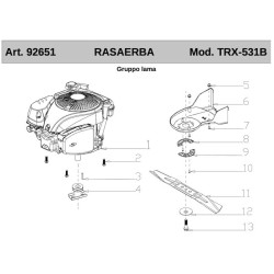 Ricambi Makita per Scalpellatore HK1820