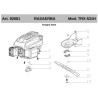 Ama Spare Parts for Petrol Self-Propelled Lawnmower TRX-531H