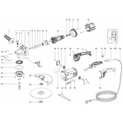 Ricambi Metabo per Smerigliatrici Angolari L 3709-L10-10-LE 9-10