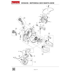 Makita Spare Parts for Petrol Chainsaw DCS34/35