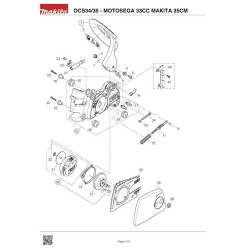 Makita Spare Parts for Petrol Chainsaw DCS34/35