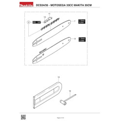 Ricambi Makita per Motosega a Scoppio DCS34/35