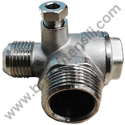 Check Valve MM 1/2"x3/8"- SX for Air Compressor Fiac-B&D-Michelin