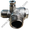 Check Valve MM 1/2"x3/8"- SX for Air Compressor Fiac-B&D-Michelin