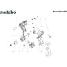 Metabo Spare Parts for Cordless Drill PowerMaxx BS 12/00079000