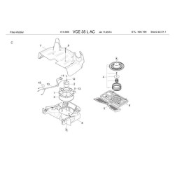 Ricambi Flex per Aspiratore di Sicurezza VCE 35 L AC