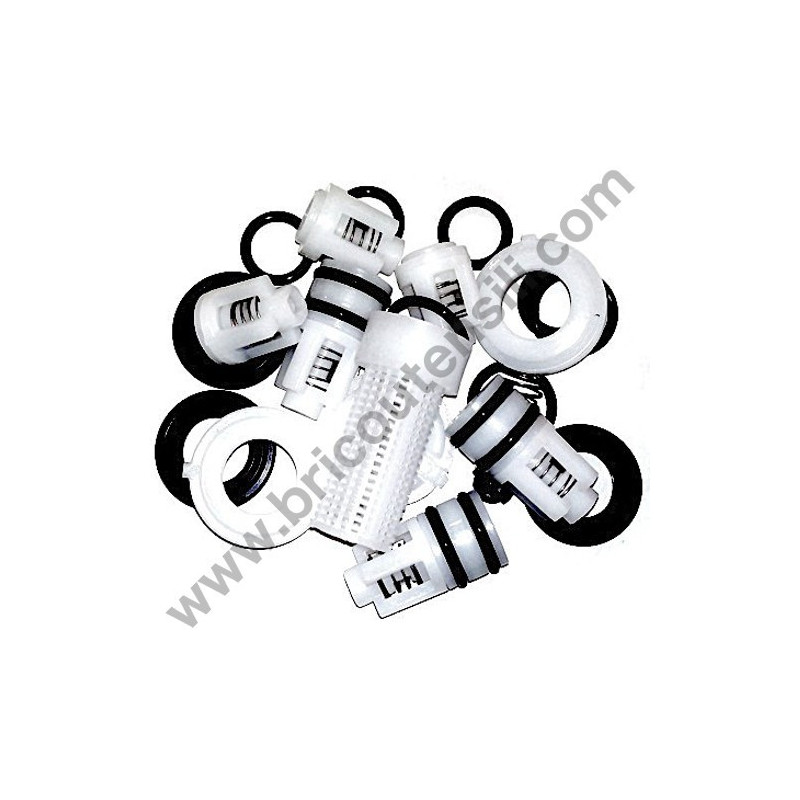 Kit Inlet-Outlet Valves for Pressure Washers Blue Clean AR142/490