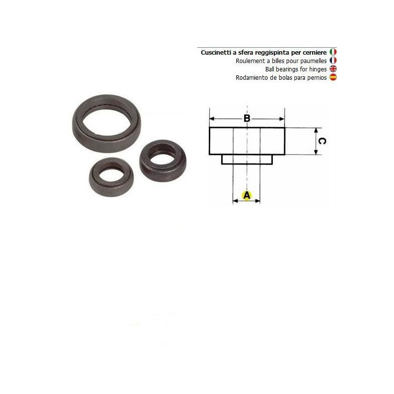 Bearing Hinge Solder 20 mm