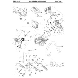 Ricambi Ama per Motosega NBG 45.18