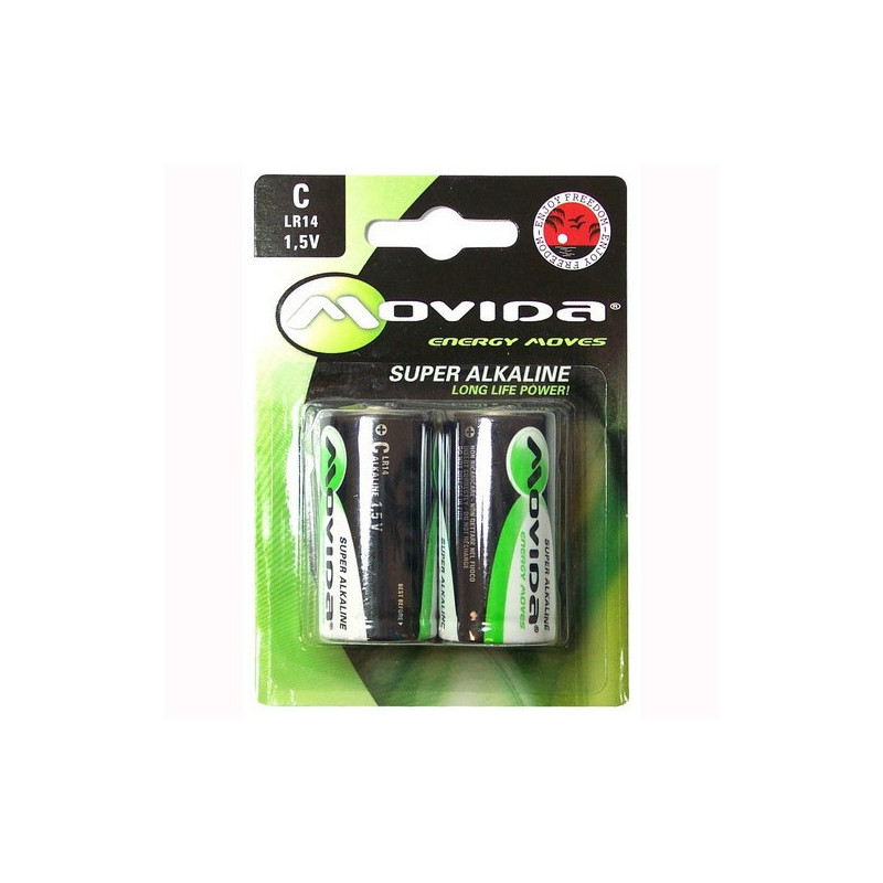 Alkaline Batteries 1/2 Torch Movida
