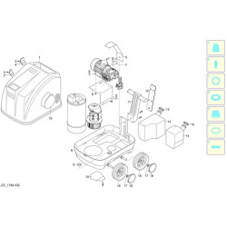 Annovi & Reverberi Parts for Hot Pressure Washer AR6970-N