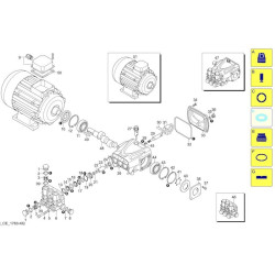 Annovi & Reverberi Parts for Hot Pressure Washer AR6970-N