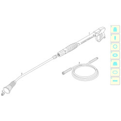 Tubo per Idropulitrice Annovi & Reverberi Blu Clean 142